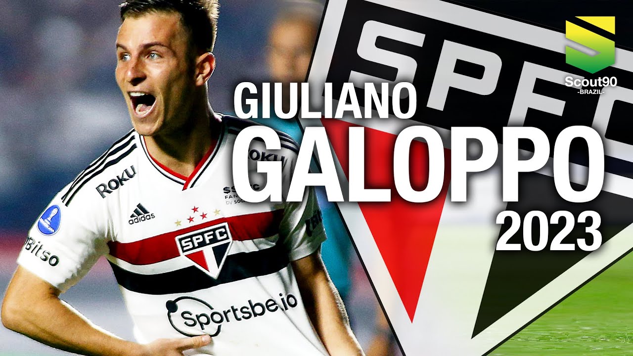 Giuliano Galoppo 2023 - Dribles, Passes & Gols - S&atilde;o Paulo | HD