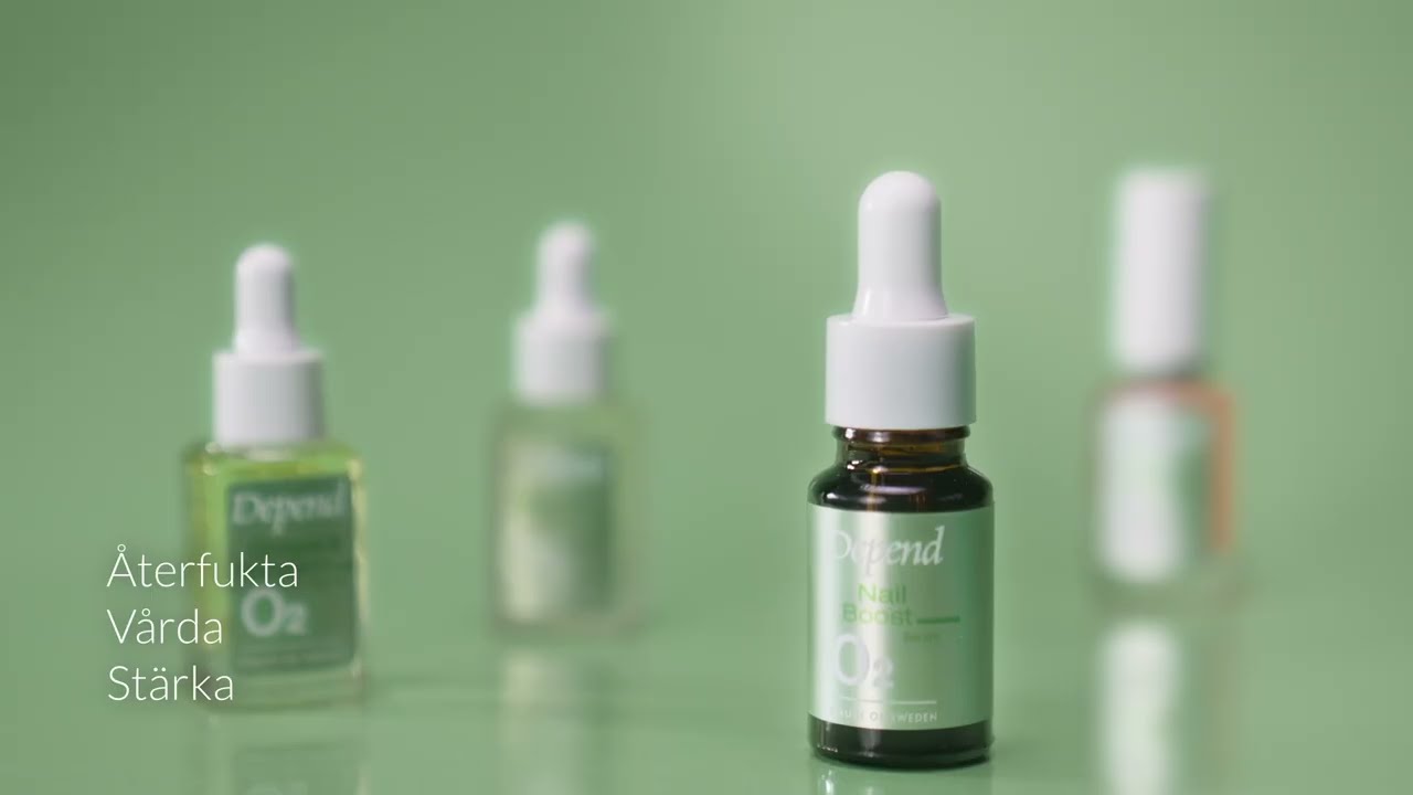 O2 Nail Care products in focus SWE