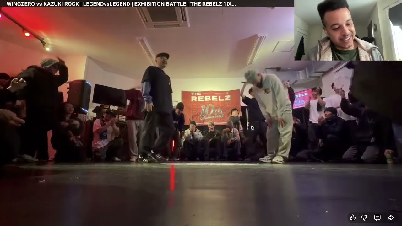 Реакция на показ Wingzero vs Kazuki Rock в The Rebelz в честь 10-летия | Реакция Zenny