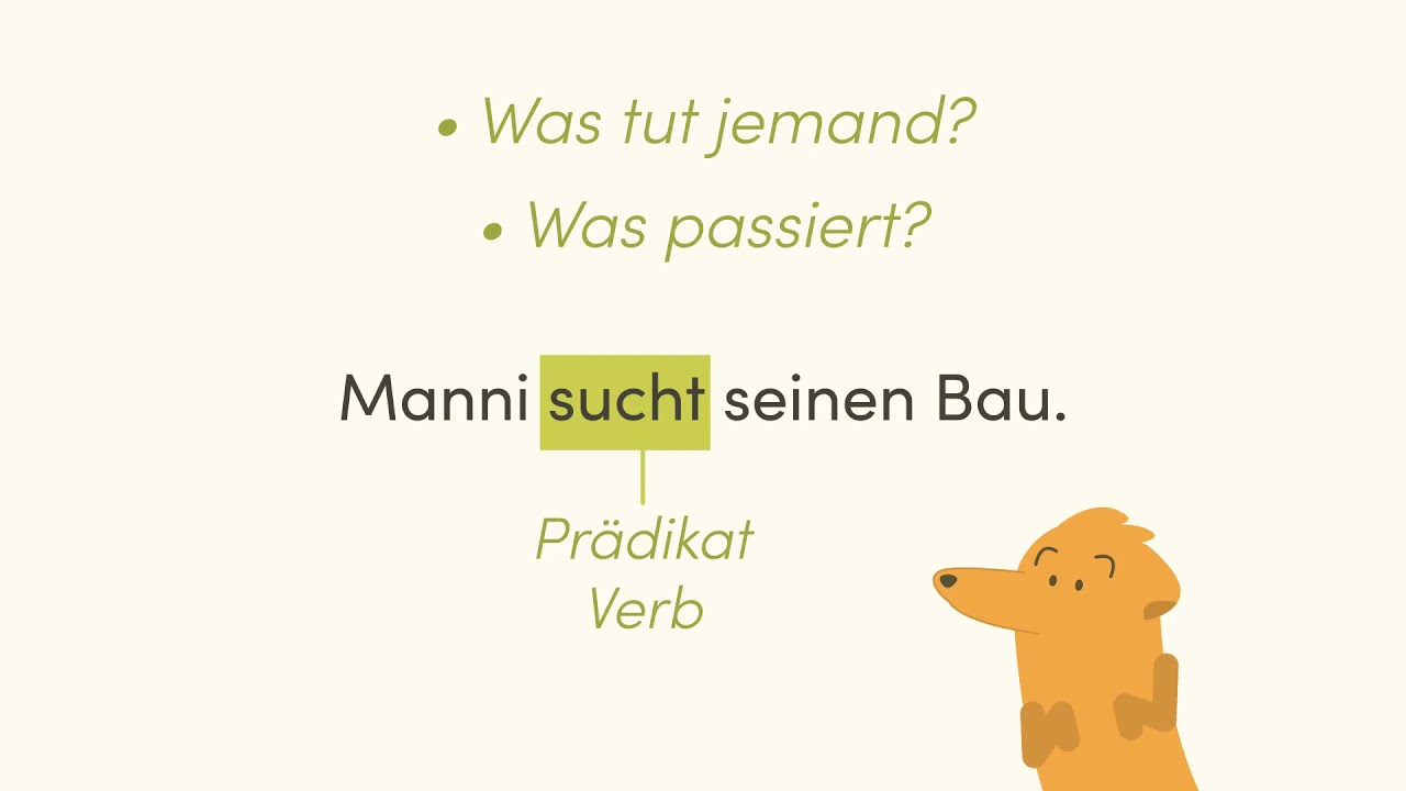 Das Pr&auml;dikat einfach erkl&auml;rt | sofatutor