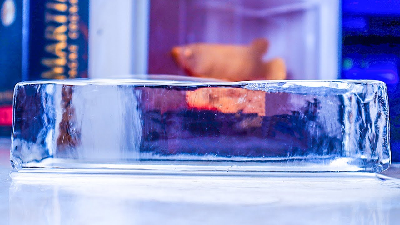 透明冰塊，包教包會。Home Made Clear Ice！
