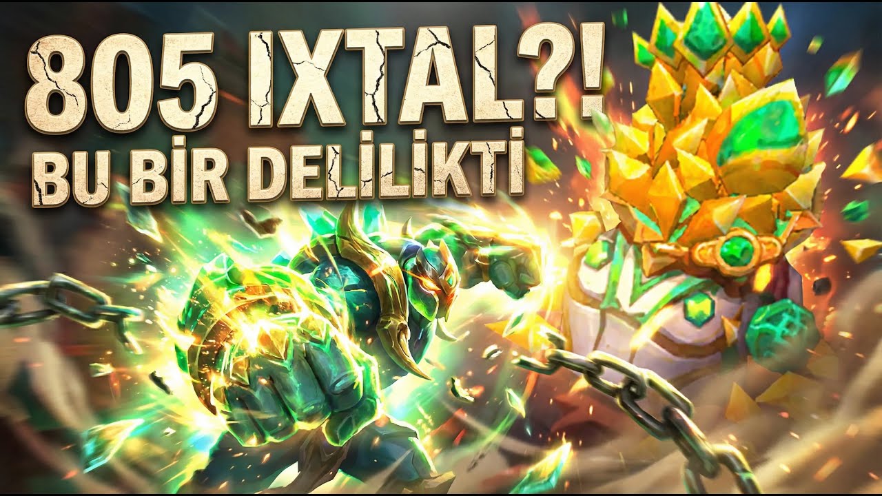 BUNU YAPMAMALIYDIM… 805 İXTAL | TFT