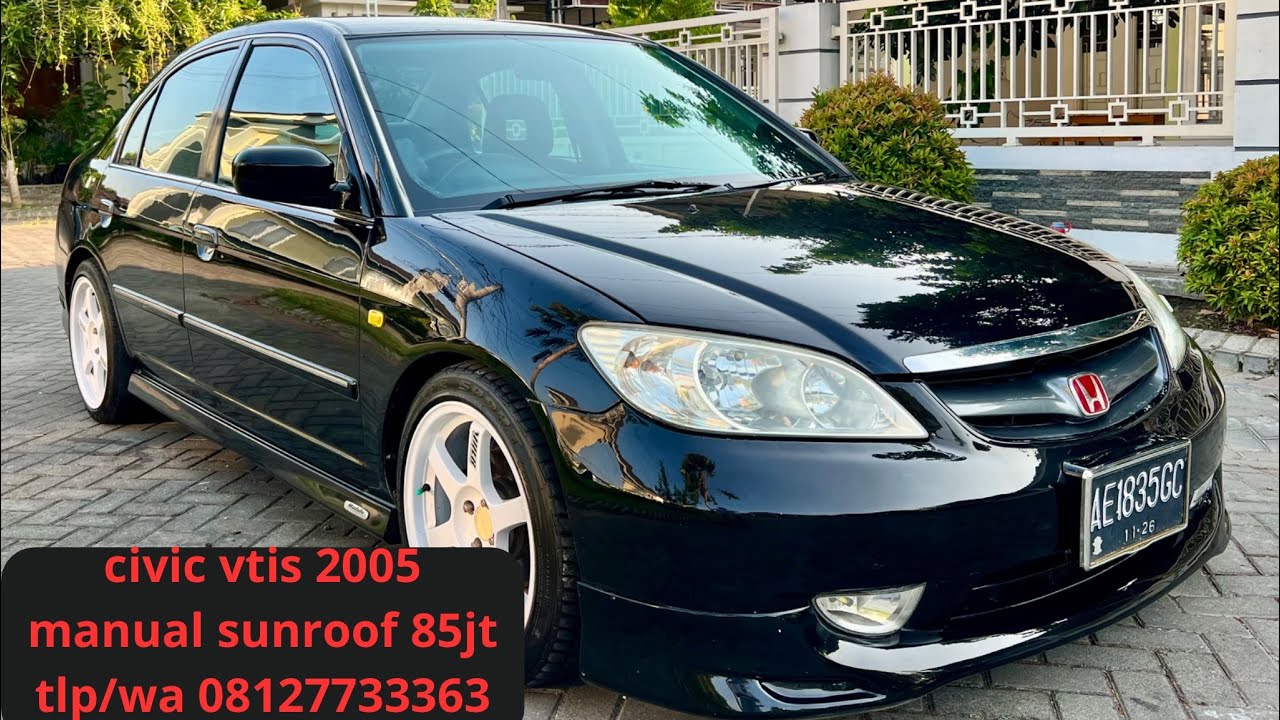 Honda civic vtis manual sunroof th 2005 di @mangadillamobilponorogo