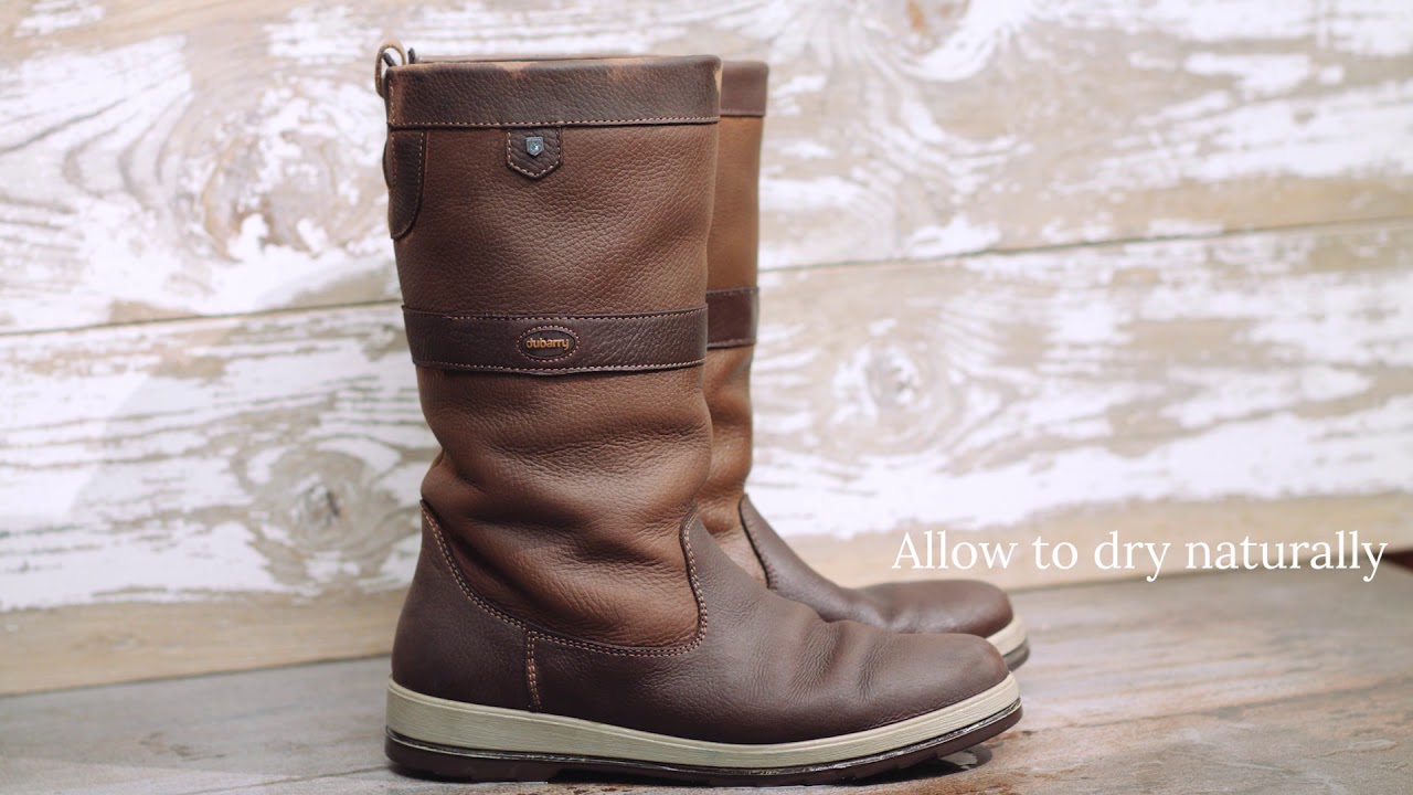 How to clean your Dubarry Sailing Boots
