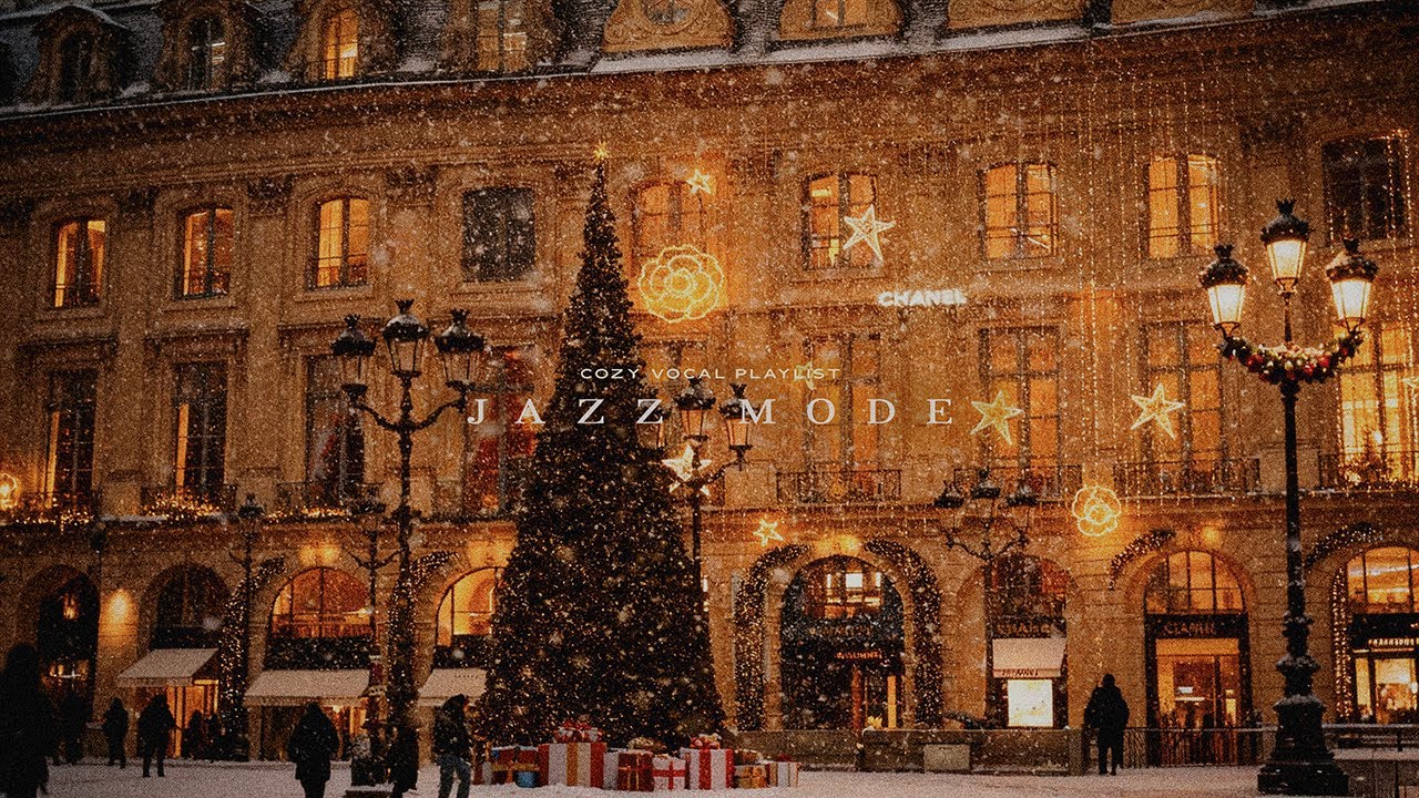 christmas jazz mode ❄️ 마음을 녹여줄 부드러운 보컬 재즈 & 피아노 | 아늑한 카페 분위기