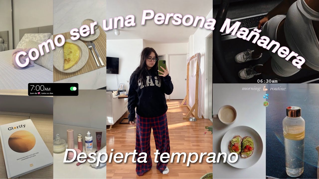 Cómo ser una ☀️Morning Person☀️ CONSEJOS para levantarte temprano sin sufrir | Michelle Decont