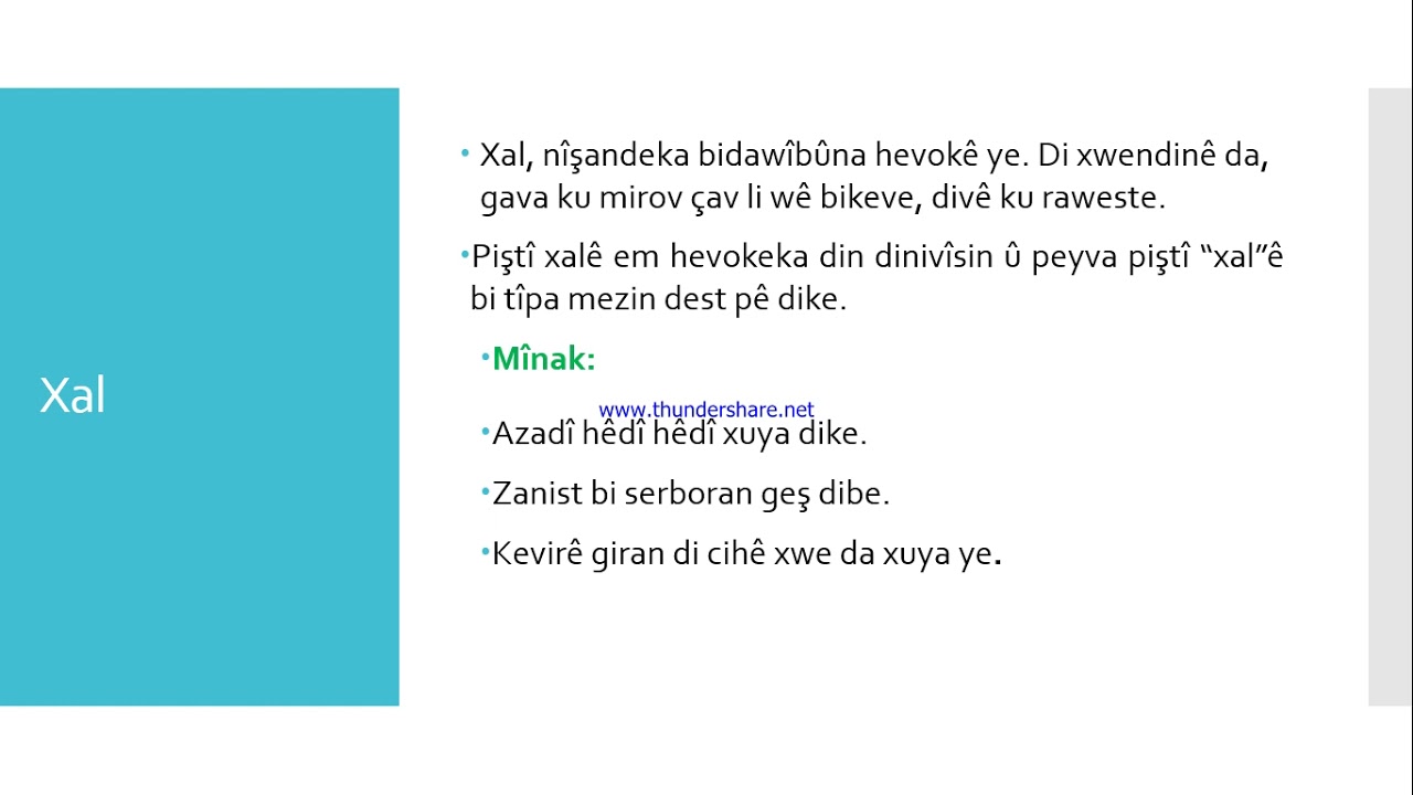 A2, S5, Xalbendî