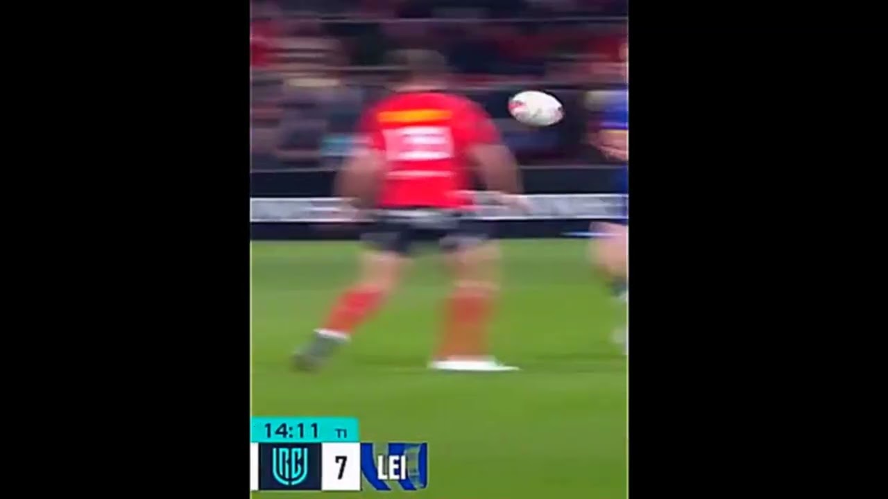 HUGE HIT SHANE DALY VS CIARAN FRAWLEY MUNSTER V LEINSTER 2025/26 UNITED RUGBY CHAMPIONSHIP