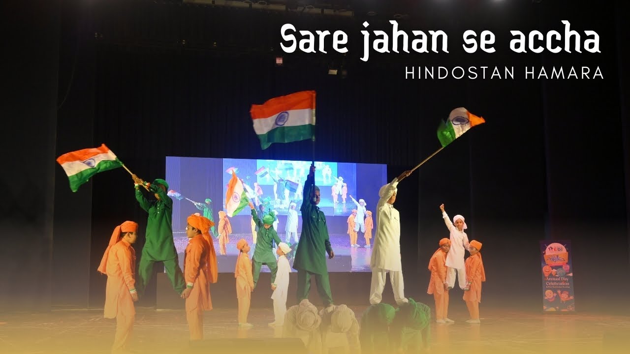 Saare Jahan Se Accha | Patriotic Performance by Al Noor Students | Annual Day 2025