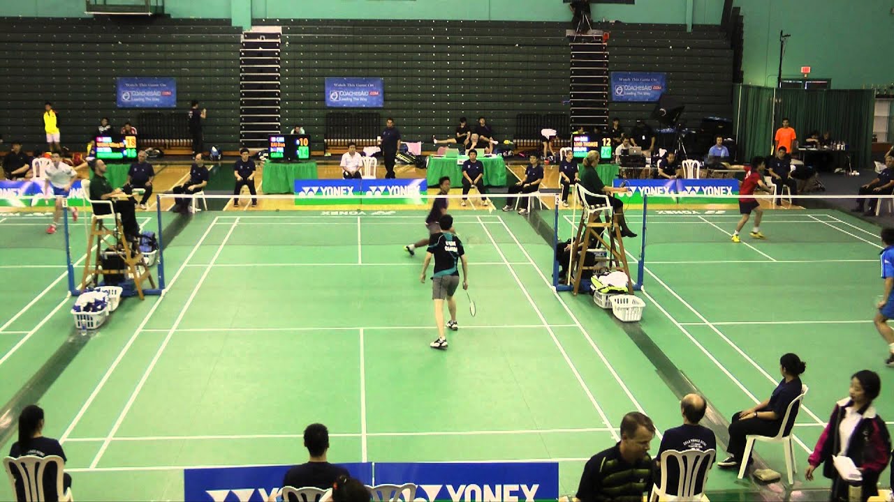 2013 Yonex US Open (GPG) MS (Game 1) Toby Gadi [Philippines] vs Dan Kai [Canada] 21-18