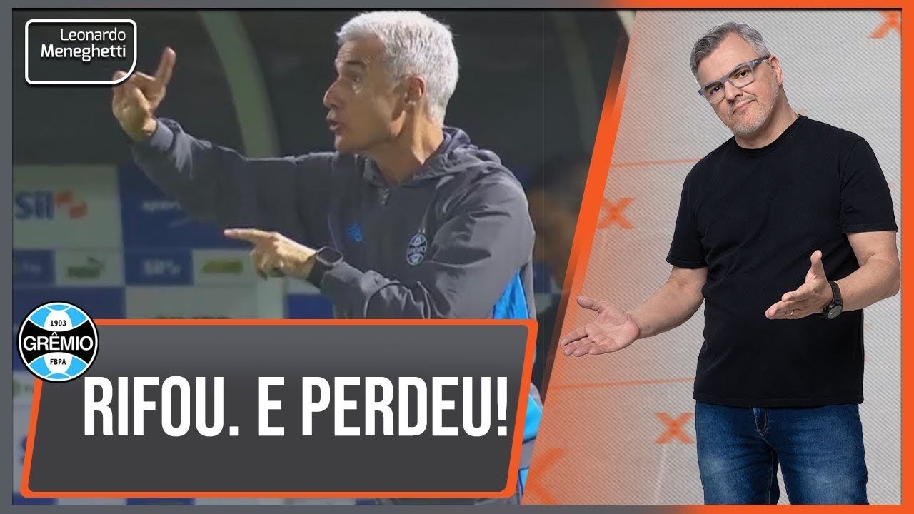 O Gr&ecirc;mio n&atilde;o imaginava que poderia competir com o Palmeiras: e perdeu o jogo por 2 x 1.