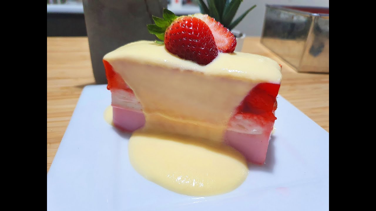 Strawberry Layers Pudding