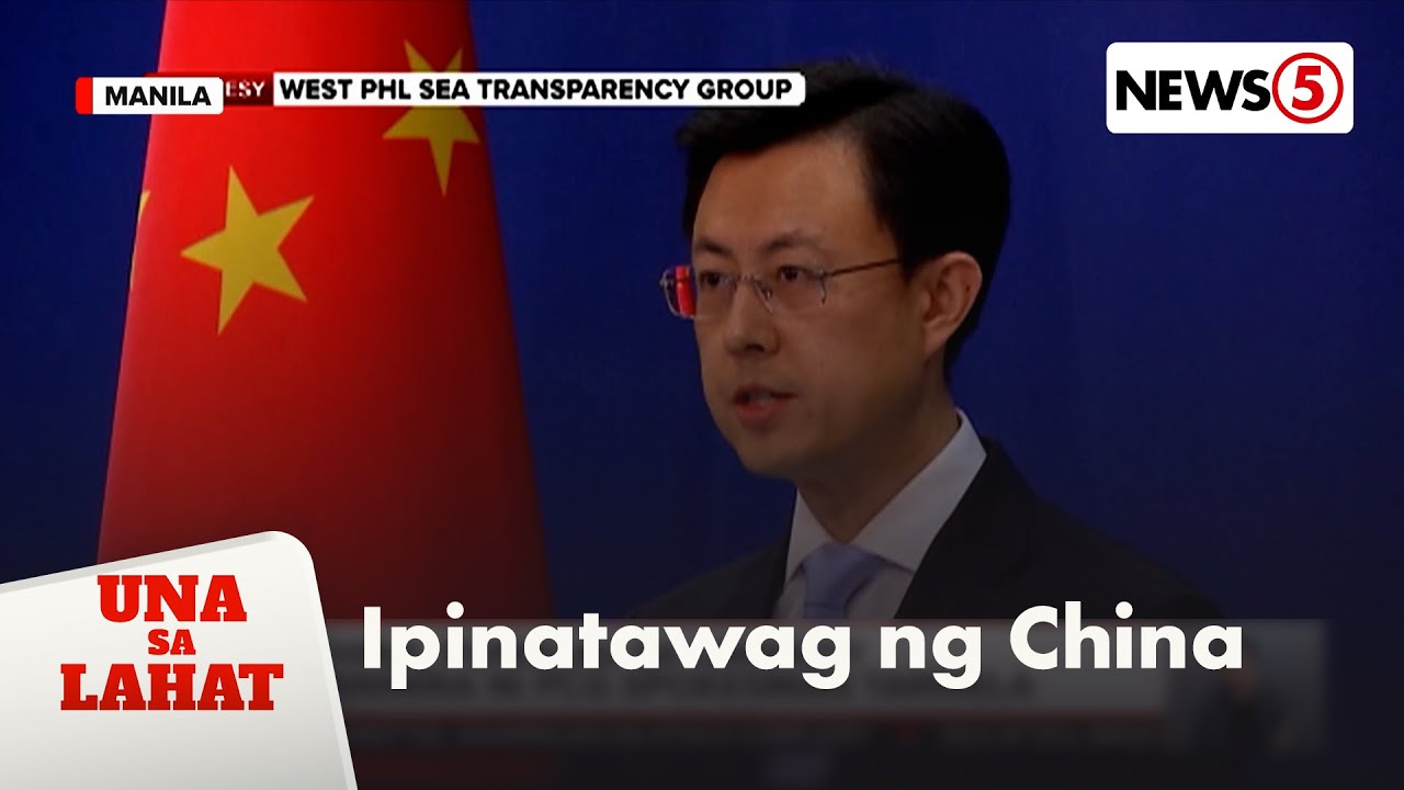China, pumalag sa umano’y paninira ni PCG Spokesperson Tarriela | Una Sa Lahat