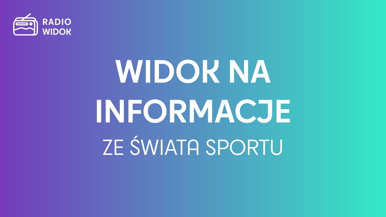 WIDOK NA INFORMACJE ZE ŚWIATA SPORTU 08.01.2023