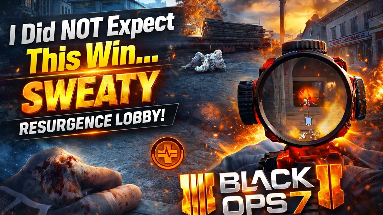I Did NOT Expect This Win… SWEATY Resurgence Lobby | Black Ops 7
