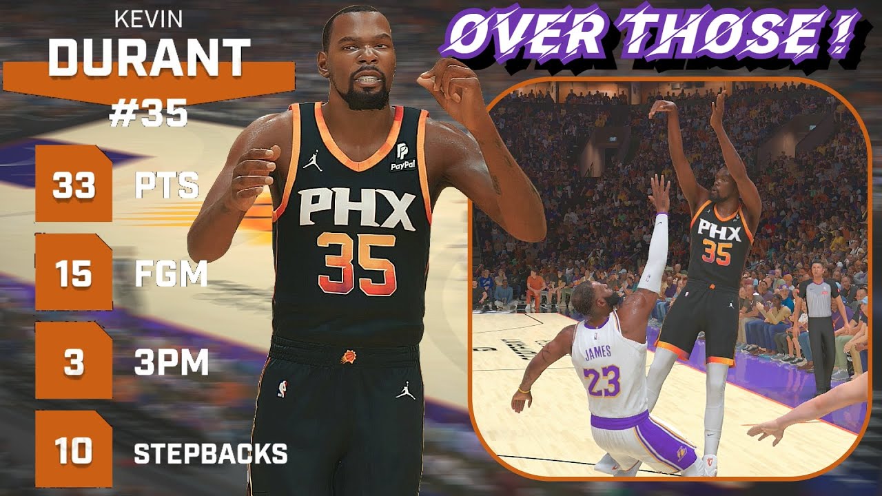 Kevin Durant Is UNCONTESTABLE ! | NBA 2K25 Play Now Online !
