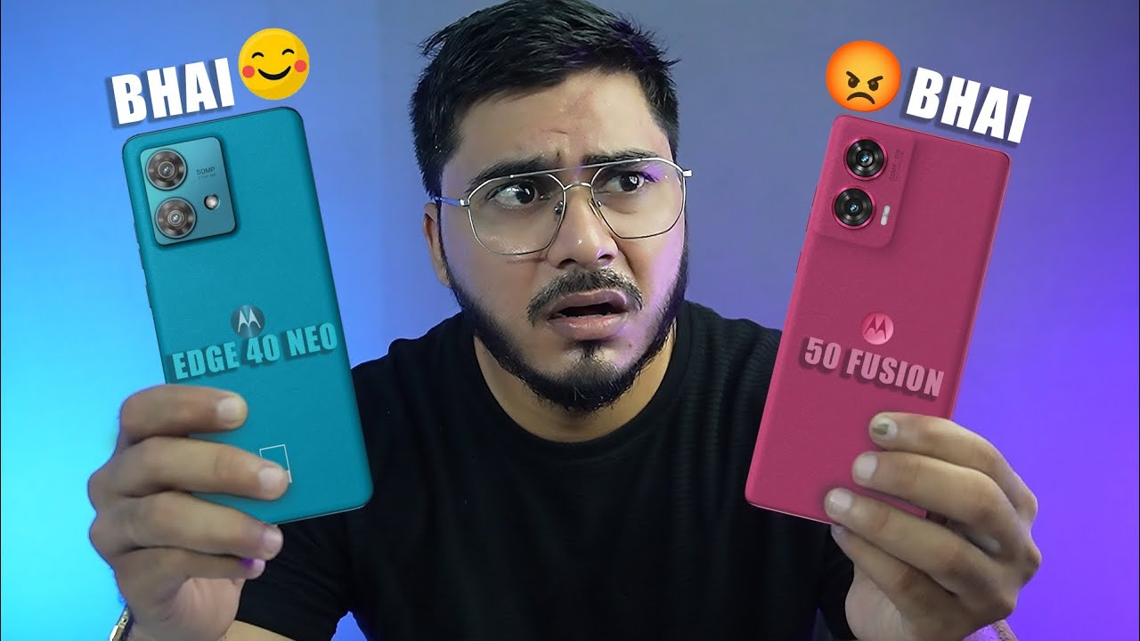 Motorola Edge 50 Fusion vs Mototola Edge 40 Neo Review Detail Comparsion 🔥 Confusion khatam 👈