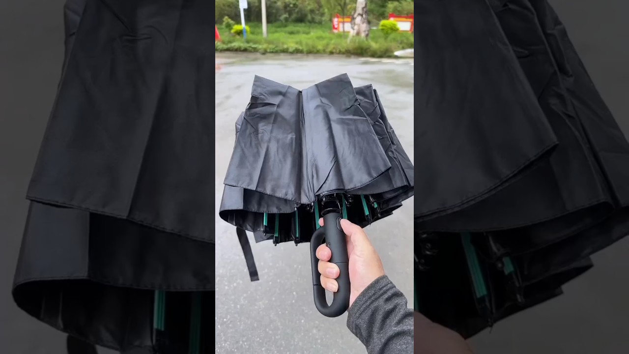 Automatic open and close umbrella #umbrella #summer #rain