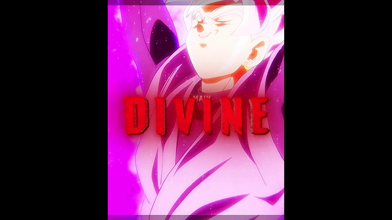 I Am Divine - Black Goku Edit Shorts | Funk Boss Slowed Reverb 