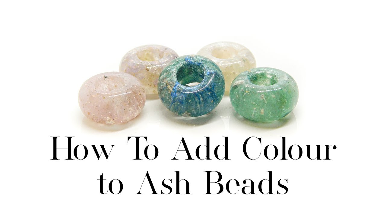 How to Add Colour to Ash Beads