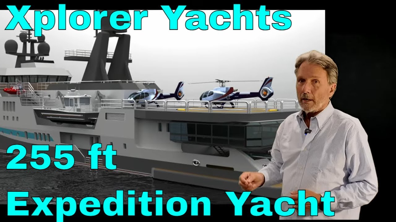 Paul Madden presents conversion of Norwegian-built 255 ft/ 78m Ice-class Expedition Yacht