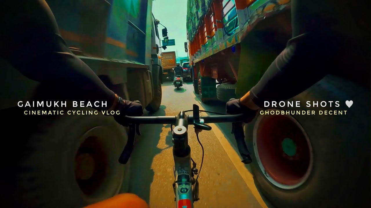 Cycling to Gaimukh Beach Thane via Ghodbunder Road | TRIBAN RC 100 Ride