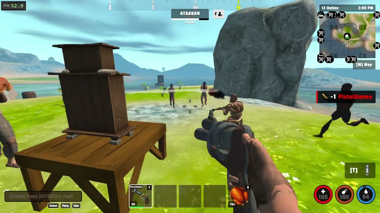 TRIBALS.IO PVP 2V2 Ezz me salve de milagro😅(Robaloots de mrd)