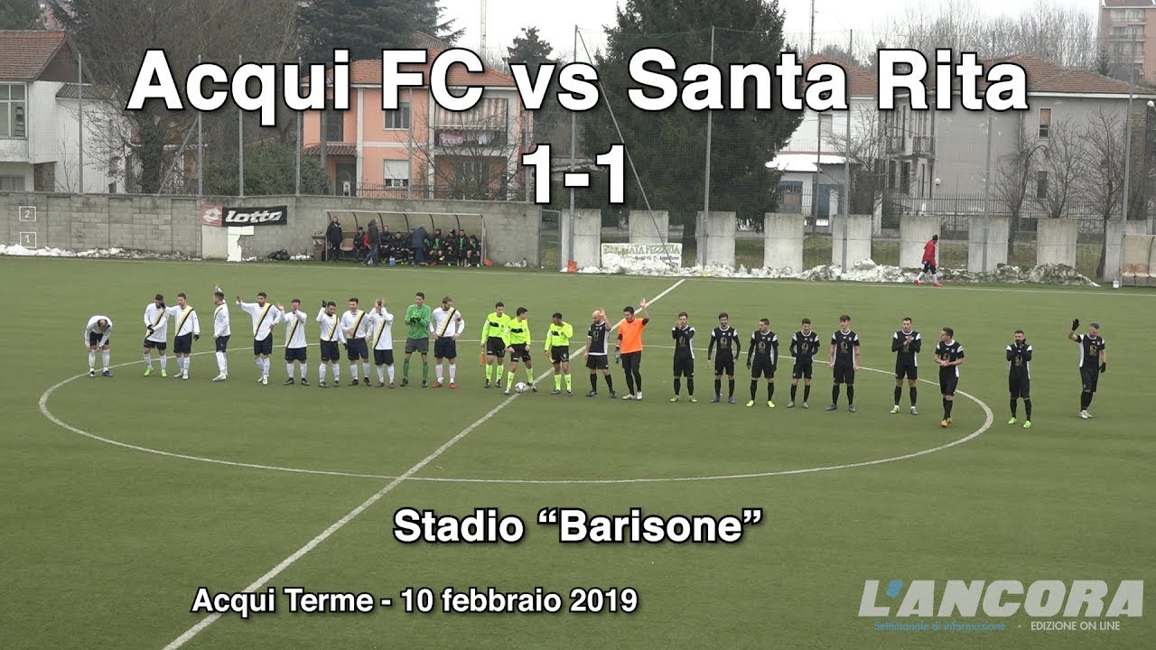Calcio - Acqui FC vs Santa Rita 1 - 1 (10 febbraio 2019)