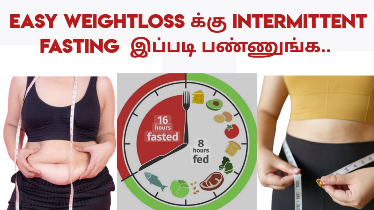 Do Intermittent Fasting like this for Easy Weightloss!