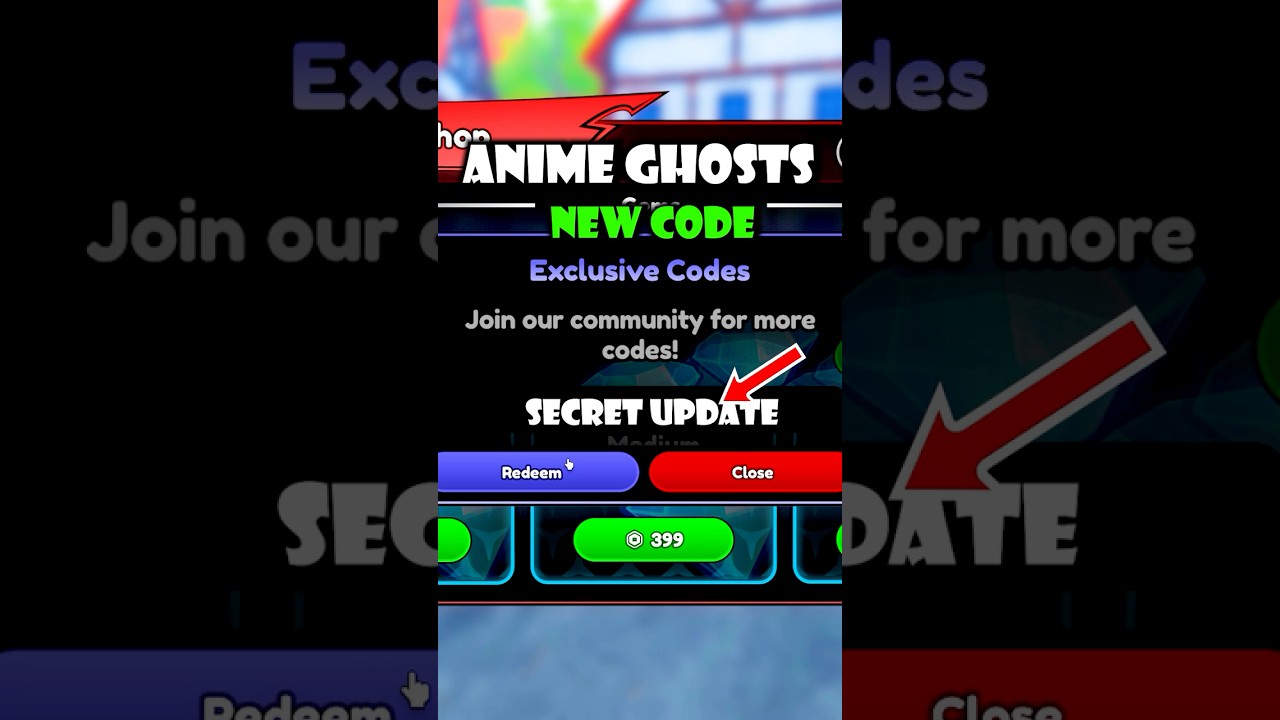 Anime Ghosts New Code (Update)