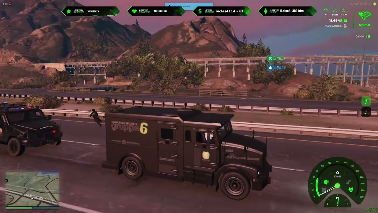 PalmV Waffen Transport Event