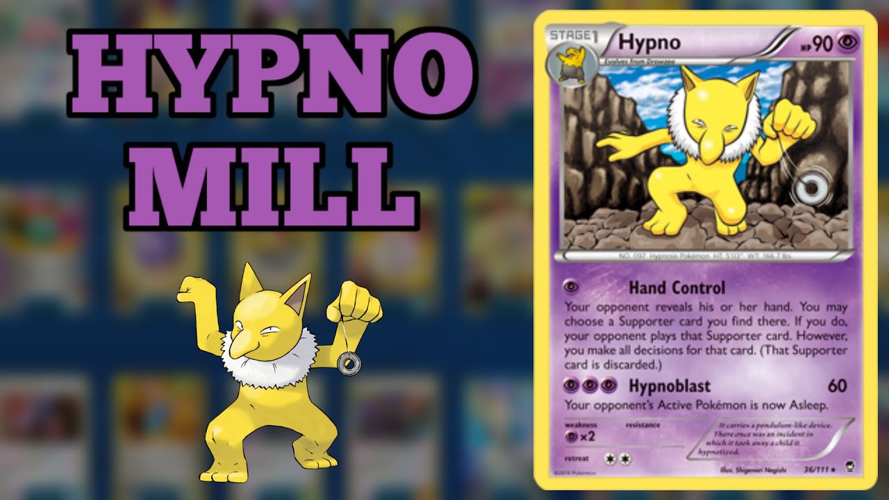 Hypno is a Unique Mill Deck!- PTCGO Expanded