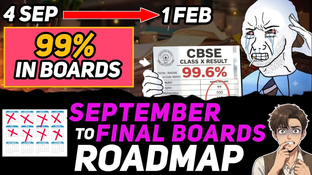 I Got 99% in Class 10th 🔥 | September to Board Exams 2027 Complete Roadmap! (Watch Or Regret Always)