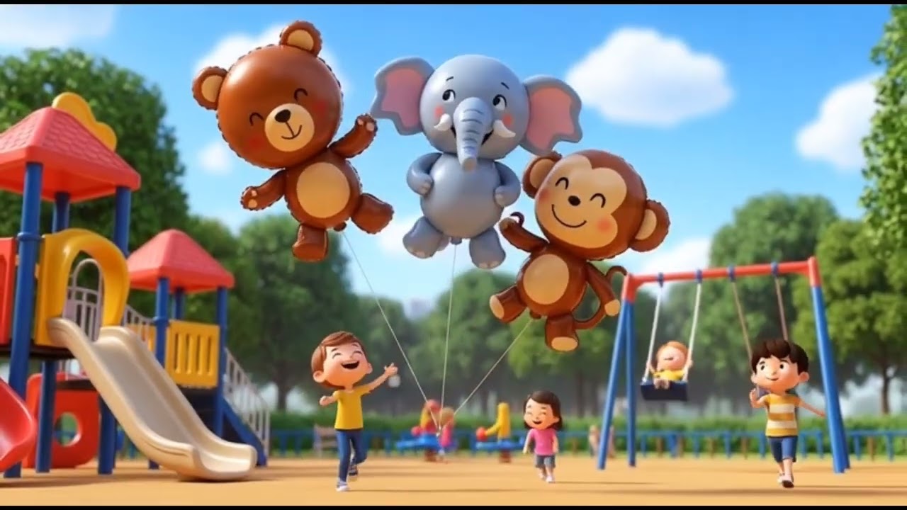 रंगों की दुनिया – गुब्बारे वाला 🎈 | Baby Songs in Hindi | Fun Rhymes