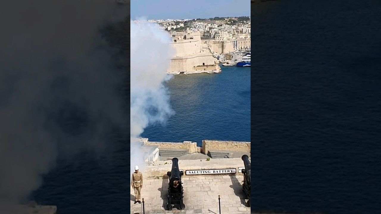Malta, saluting battery
