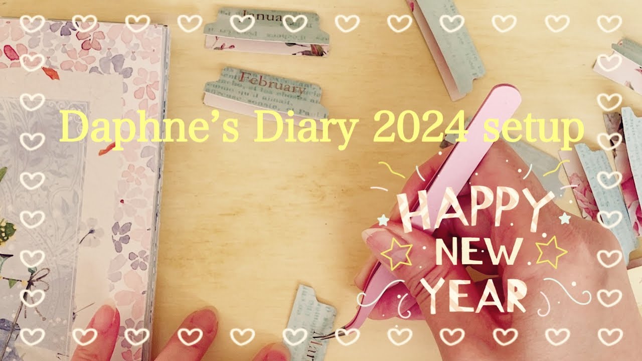 【紙物好き】Daphne’s Diary 2024 setup