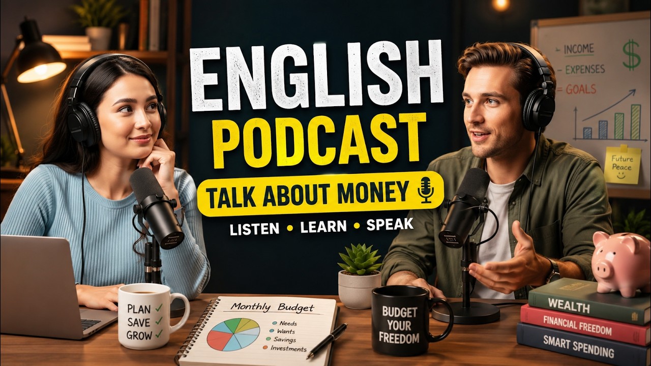 Your Money Feels Tight, But You Don’t Know Why | English with Marry & James