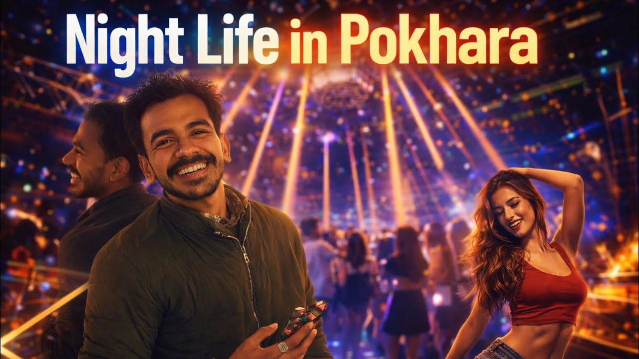 Nightlife in Pokhara | Best place to visit in Pokhara in night | Jhakkas life Vlogs