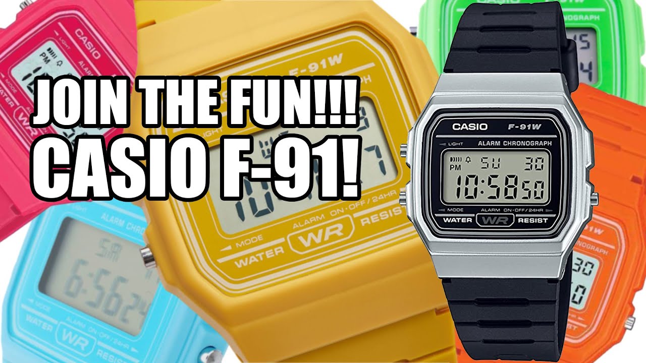 Casio F91W - Why this cheap iconic watch has so many fans!!!