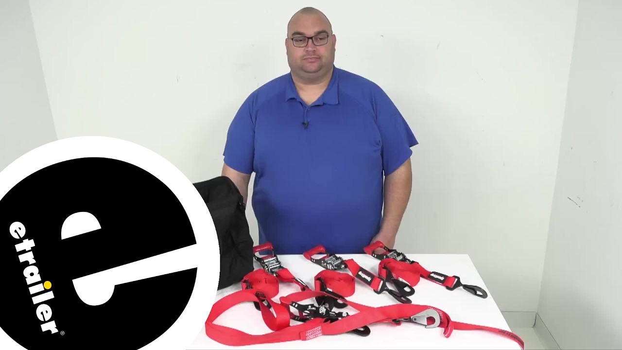 etrailer | Review of SpeedStrap ATV-UTV Tie Downs - Tie-Down Kit with Snap Hook - SS39FJ