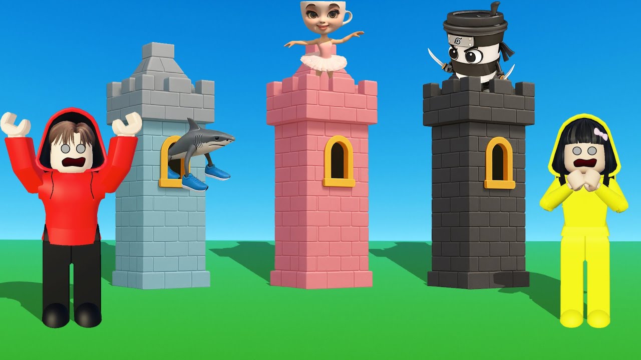 Yuta, Mio Dan Baby Celine Masuk Dungeon Level 3 Dan 4 Sendirian Melawan Anomali Brainrot || ROBLOX