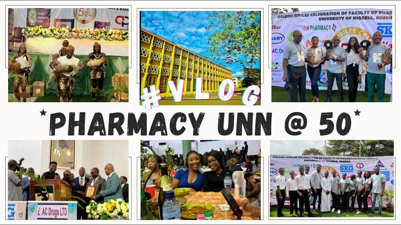 50TH ANNIVERSARY of UNN PHARMACY SCHOOL | I met my mentors | Golden jubilee Vlog | 
