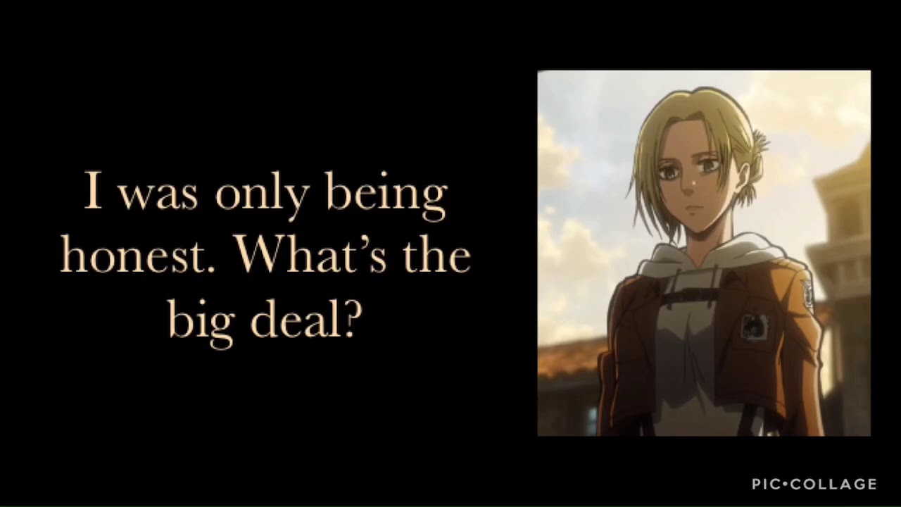 Know Your Tells | ASMR | Kuudere Annie Leonhart x Listener Part II