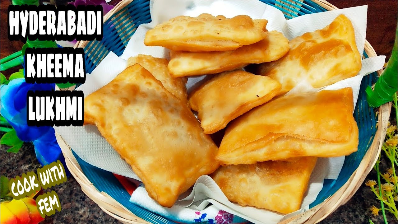 Hyderabadi Lukhmi Recipe With English Subs | Ramzan Special Warqui Kheema Lukhmi By Cook With Fem