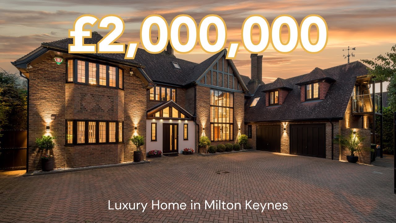 Luxury Home - Inside a c.£2 Million Home in Milton Keynes with its own swimming pool.
