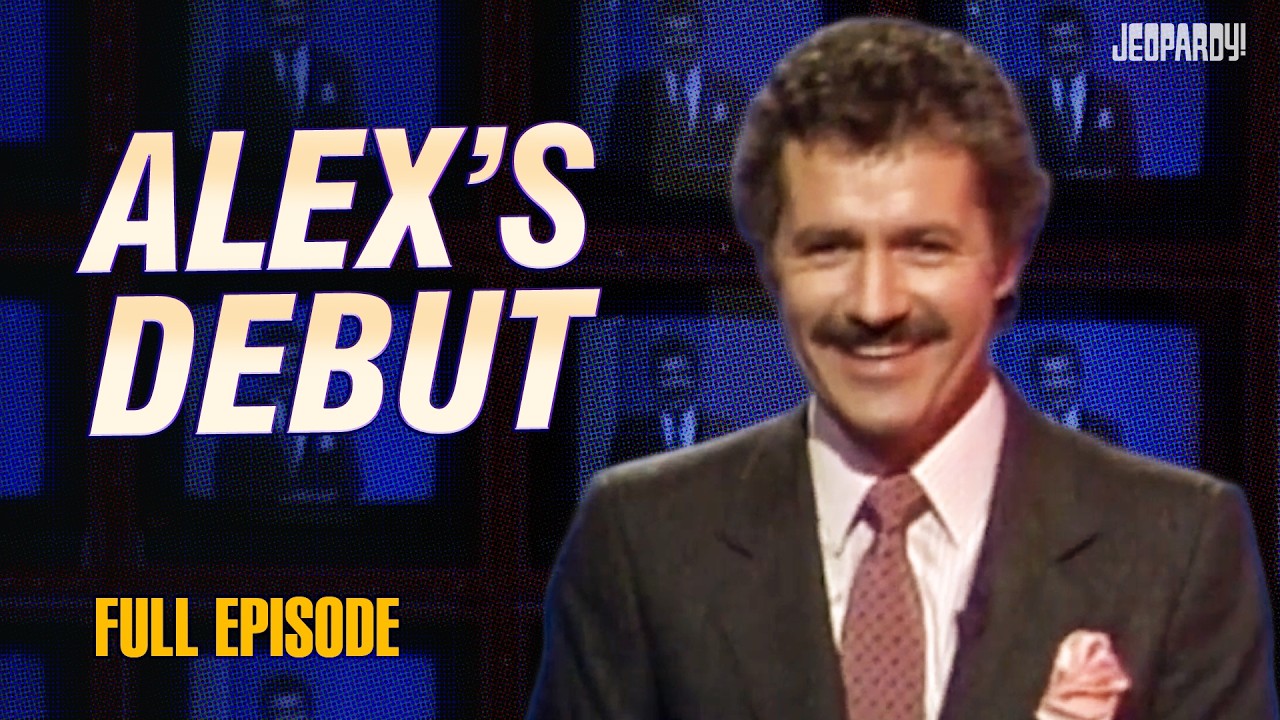 Alex Trebek&rsquo;s VERY FIRST Jeopardy! (1984) | Jeopardy! Full Episode