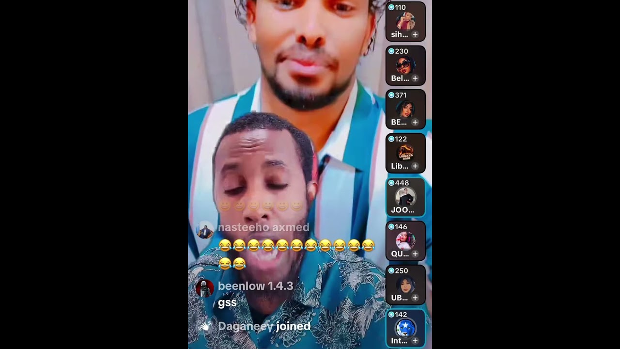 HADU BEERKU QEYBSAMO BAR BAN KUSIN LAHA. GURICEEL MABA HADLI KARO ASON DAHIR ALASOW U NIKIN VS JOKAR