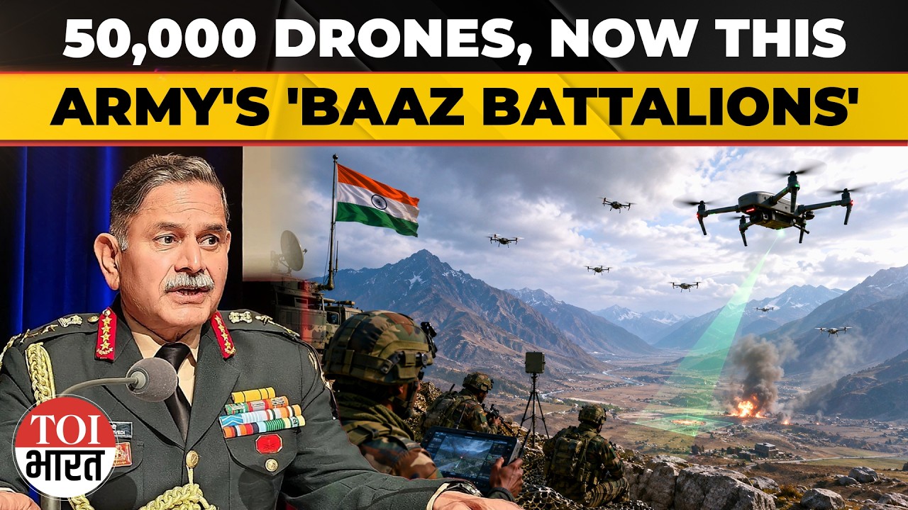 Indian Army Raising 'Baaz Battalions' to Boost Drone Warfare and Aerial Surveillance