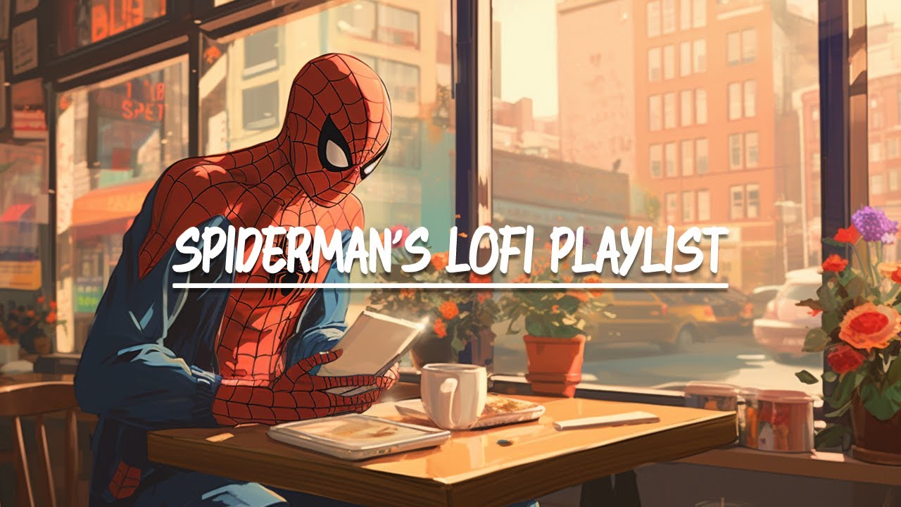 Spiderman's Lofi Playlist 🕷️ Chill Lofi Vibes Study / Relax [chill lo-fi hip hop beats]