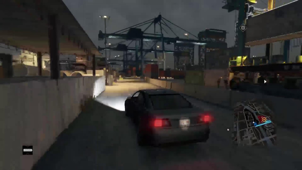 The whole Watch Dogs game with me. I finished some of it already.